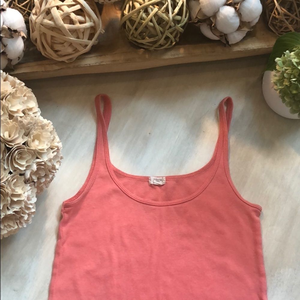JCrew coral tank top size XS - Picture 3 of 5